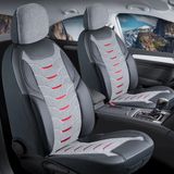Şahinler Oto Aksesuar Toyota Carina Keten Oto Koltuk Kılıfı Ön Arka Set Füme Erciyes Serisi Şhn