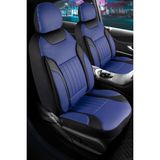 Şahinler Oto Aksesuar Volkswagen Golf Mk 4 1997-2004 Full Deri Oto Koltuk Kılıfı Ön Arka Set Mavi Edition Şhn