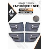 Şahinler Otomotiv RENAULT 19 EUROPA KAPI DÖŞEMESİ (Koyu Kumaş - Fiber) - 1995/2001