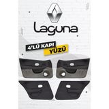 Şahinler Otomotiv Renault Laguna CEPLİ Kapı Döşemesi 4’lü Set 1995–2002 Fiber Ön & Arka