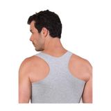 Şahinler Sporcu Erkek Atlet, Sırtı Çapraz, Gri Melanj, S Beden, 3'lü Set