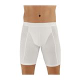Şahinler Uzun Paçalı Likralı Sporcu Boxer Beyaz, Beyaz, M