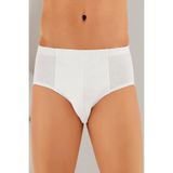 Şahinler%100 Pamuk Erkek Slip Külotu, Beyaz, L Beden