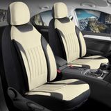 ŞAHİNLEROTOAKSESUAR Daewoo Racer Tay Tüyü Oto Koltuk Kılıfı Fermuarlı Ön Arka Set Bej Edition