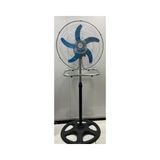 Sahip ( 3in1 Kullanım ) (18" Inc) (45 Cm) (Sanayi Tipi) Ayaklı Vantilatör (5-Metal Pervane) (3-Kademe Hız) (75W) - Siyah