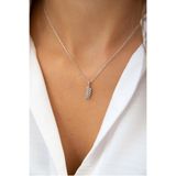 Sahira Jewelry Akasya Çiçeği Gümüş Kaplama Kadın Kolye