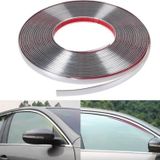 Sahlan 18 Mm 3d Dekoratif Krom Nikelaj Şerit Çıta Panjur Kalın Şerit 5 Metre