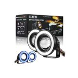 SAHLAN Tiger Marketing 89 Mm Buz Mavi Mercekli Angel Led Halkalı Sis Far Metal Gövde Nkt Group