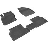 Sahler Ford Focus 2- 2.5 2005 - 2010 Uyumlu 4.5D Premium Paspas Mat Siyah- Focus 2