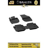 Sahler Honda City 2021-2025 Uyumlu 4.5D Premium Havuzlu Oto Paspas- City - Siyah