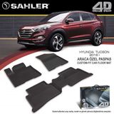 Sahler Hyundai Tucson 2016-2020 4.5d Havuzlu Paspas Siyah