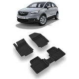 Sahler Opel Crossland X 2017+ /Citroen C3 Aircross 2017-2023 4,5D Havuzlu Paspas - Siyah