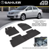 Sahler Toyota Corolla 2007-2012 4.5D Havuzlu Paspas
