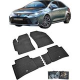 Sahler Toyota Corolla Sedan 2019-2025 Uyumlu 4.5D Premium Havuzlu Oto Paspas Siyah- Corolla