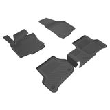 Sahler Volkswagen Golf 6 2008-2012 /Golf 5/Jetta 2005-2010/Scirocco Uyumlu 4.5D Havuzlu Siyah Oto Paspas Takımı (Default Title)
