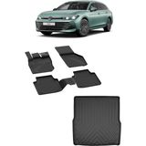 Sahler Volkswogen Passat B9 Variant Havuzlu Paspas ve Bagaj Havuzu 2024 - Siyah