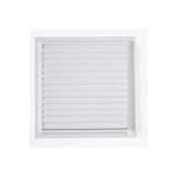 SAHMO METAL 50x35 Beyaz Alüminyum Hareketli Menfez Yüzeysel Banyo Wc Havalandırma Menfezi