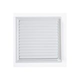 SAHMO METAL 50x60 Beyaz Alüminyum Hareketli Menfez Yüzeysel Banyo Wc Havalandırma Menfezi