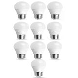 Şahnet 6W E27 Mini Top Ampul 3000K Sarı Işık 10 Adet Minik Avize Lambası