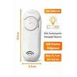 Şahnet Dimmer Arapuar Anahtarı Beyaz Abajur Işık Ayar Anahtarı