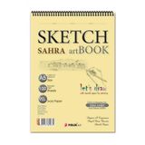 Sahra Bloknot Tutkallı Ivory Kağıt 17,3x24,5 90 Gr
