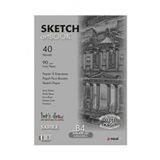 Sahra Bloknot Tutkallı Ivory Kağıt 24,5x34,5 Cm 90 Gr