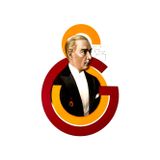 Sahra Galatasaray Atatürk Arma Büyük Sticker 40X50Cm Orijinal Lisanslı Ürün