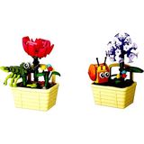 Sahra Prestij Çiçek LEGO 90 Parça Seri Büyük Farklı Model - 1 Adet - Karışık