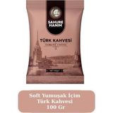 Sahure Hanım Premium Taze Öğütülmüş Bol Köpüklü Soft Yumuşak Içim Türk Kahvesi 100 gr
