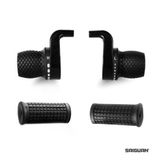 Saıguan Bisiklet Vites Kolu Set Kdsg-02A 3X7li No Indx Ambalajsız Siyah Vts-126