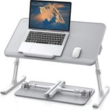 Saiji AL30 Ayarlanabilir Laptop Standı Ergonomik Tasarım 17 Inç Uyumlu Taşınabilir Masa Gri