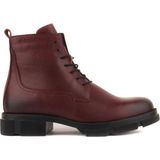 Sail Laker's - Bordo Deri Fermuarlı Erkek Bot 102-205-10052