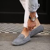 Sail Laker's - Gri Süet Deri Erkek Loafer Ayakkabı 101-6055-11169