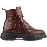 Sail Laker's - Kahverengi Croco Deri Erkek Postal Bot 102-9049-H1308