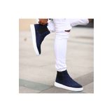 Sail Lakers - Lacivert Süet Deri Eva Taban Unisex Chelsea Bot 102-041-HE1065