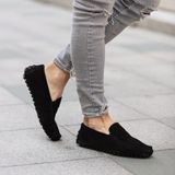 Sail Laker's - Siyah Süet Deri Erkek Loafer Ayakkabı 101-6055-11169