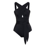 SAILOR moda Kemerli Çapraz Mayo