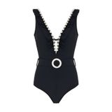 SAILOR moda Volanlı Kemerli Mayo