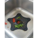 Saint Belisama Concept Deniz Yıldızı Lavabo Süzgeci, Lavabo Tıkacı, Silikon Süzgeç 1 Adet Beyaz 1 Adet Siyah - Çok Renkli