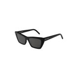 SAINT LAURENT Cat Eye Güneş Gözlüğü, M, 276 MICA 001, Siyah, kadın