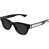 Saınt LaurenT Saint Laurent Sl 789 Jacques 001 47 Unisex Güneş Gözlüğü - Siyah