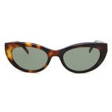 Saint Laurent-Saint Laurent SL M115 Açık Havana/Gri Yeşil 54/20/140 Kadın Güneş Gözlüğü