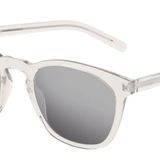 Saint Laurent SL 28 İnce Kristal Silver 49/23/150 Unisex Güneş Gözlüğü