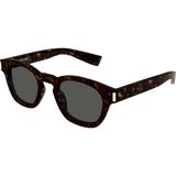Saint Laurent Sl 746 002 48 Unisex Güneş Gözlüğü - Havana Kahve