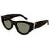 Saint Laurent Sl M94 008 53 Kahverengi Kadın Güneş Gözlüğü