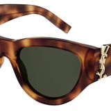 Saint Laurent SL M94 Havana Yeşil 53/20/145 Kadın Güneş Gözlüğü