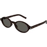 Saint Laurent SL751 Jeanne 002 50-19 Koyu Kahverengi Unisex Güneş Gözlüğü