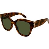 Saint Laurent SLM95/F 003 56 Kahverengi Kadın Güneş Gözlüğü
