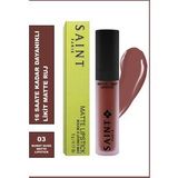 Saint Paris Matte Lipstick 03 Burnt Nude