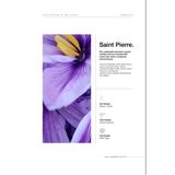 Saint Pierre Unisex Parfüm Edp 50Ml Safran - Köknar Reçines - Sedir Ağacı | Tatlı Seri